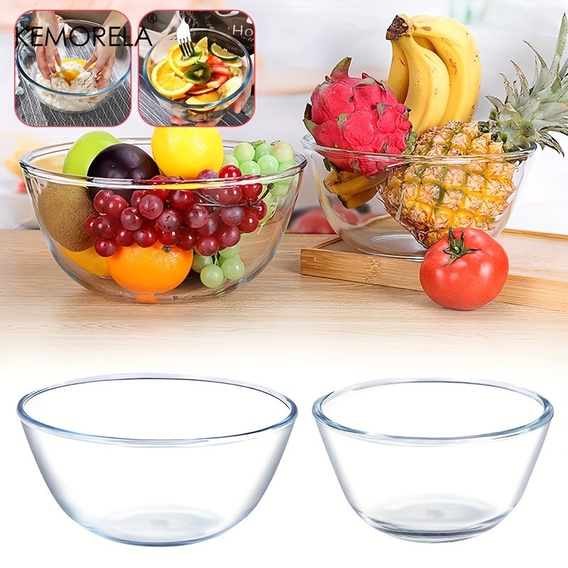 Meal Prep Glass Containers Oven Safe - 1 шт. глубокая миска для смешивания