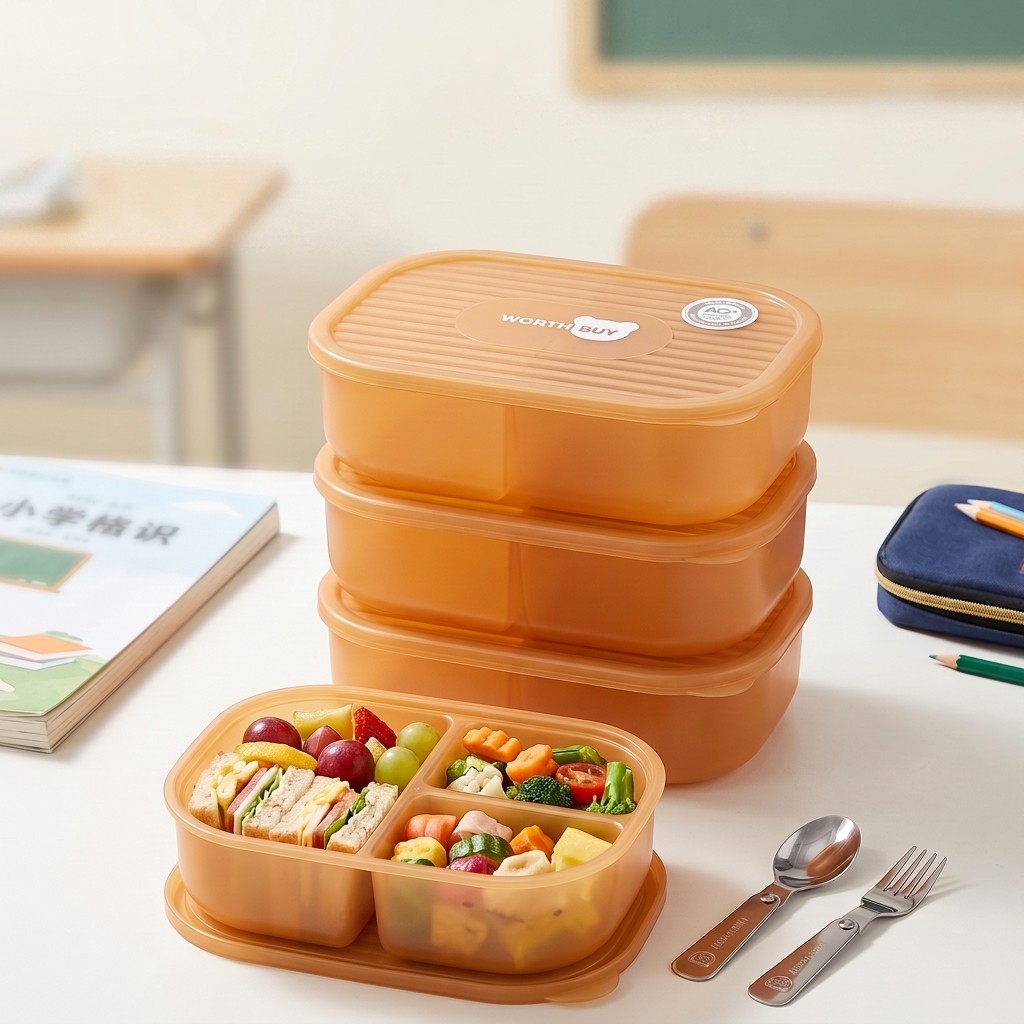 Meal Prep Japanese Food - Японский пластиковый бенто-бокс для детей и