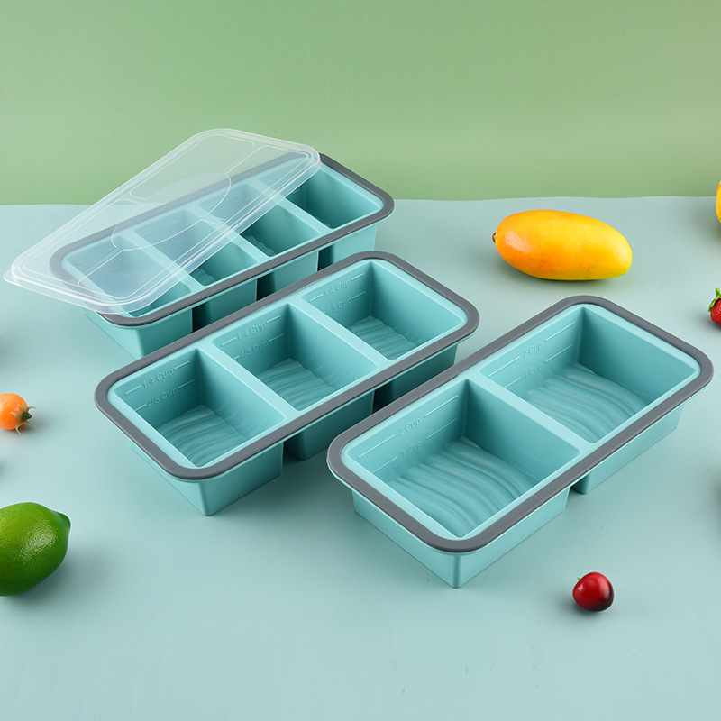 Meal Prep Menu - 1 шт. силиконовый лоток для морозильной