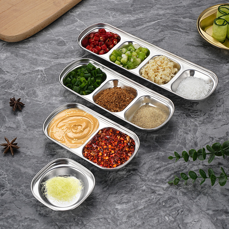 Разделенные миски из нержавеющ – обзор и цена Sauce Dipping Cup