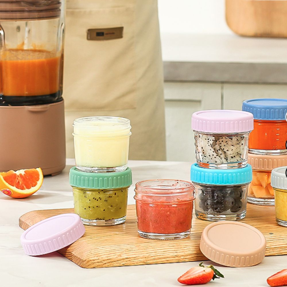 6 шт., стеклянная банка Mason  – обзор и цена Sauce Dipping Cup