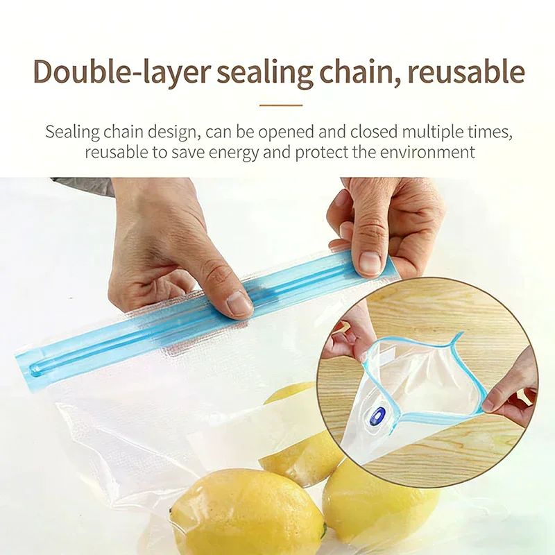 Многоразовые вакуумные пакеты  – обзор и цена Meal Prep Ziplock