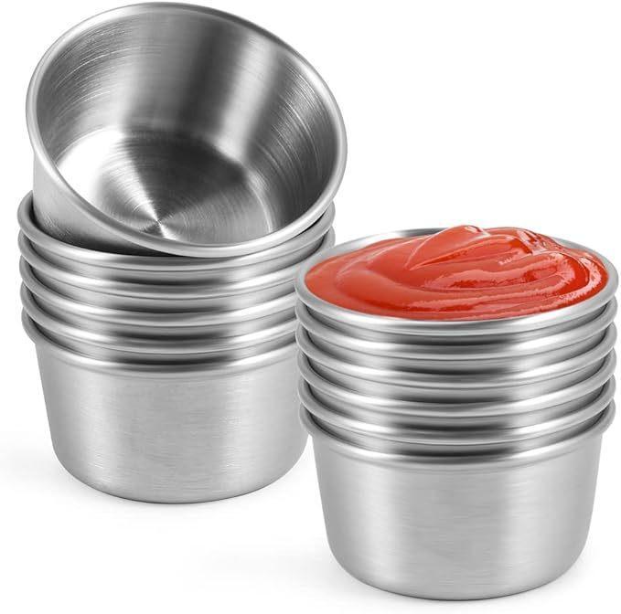 Мини-чашки для соуса из нержав – обзор и цена Sauce Dipping Cup