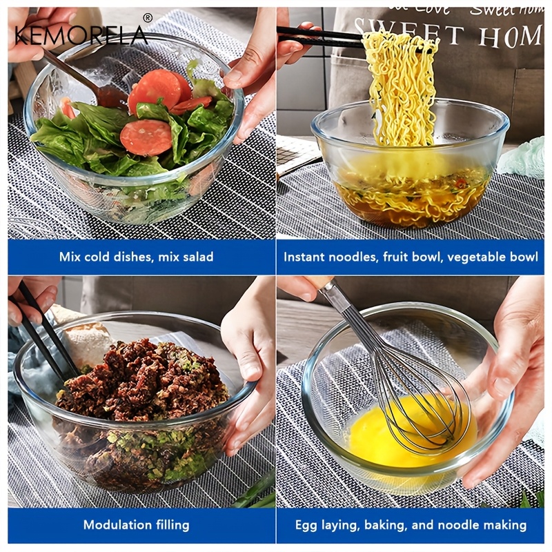 1 шт. глубокая миска для смеши – обзор и цена Meal Prep Glass Containers Oven Safe