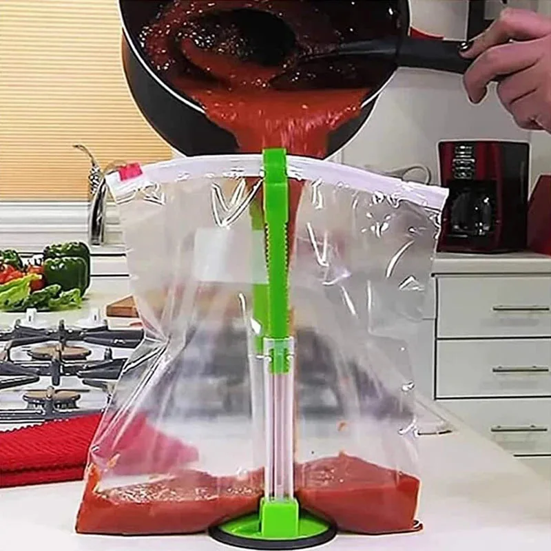 Регулируемая подставка для хра – обзор и цена Meal Prep Ziplock
