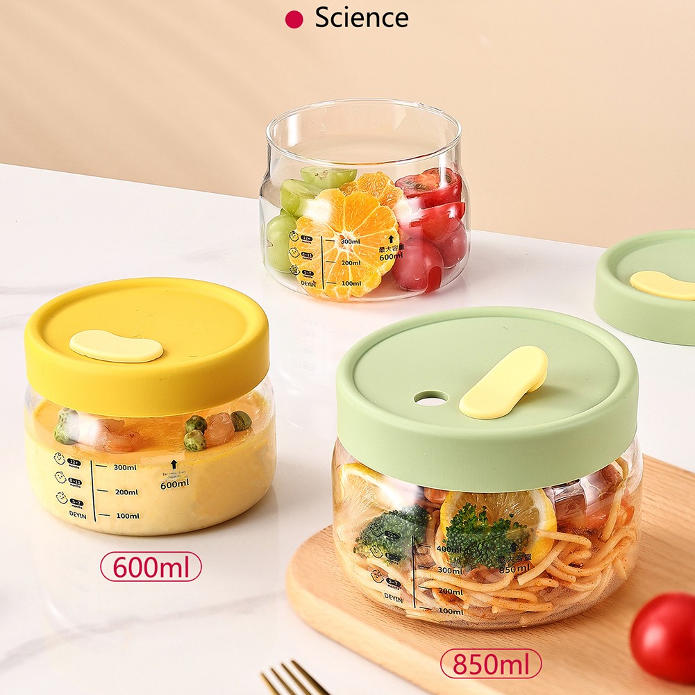 600-850 мл стеклянный контейне – обзор и цена Meal Prep Glass Containers Oven Safe