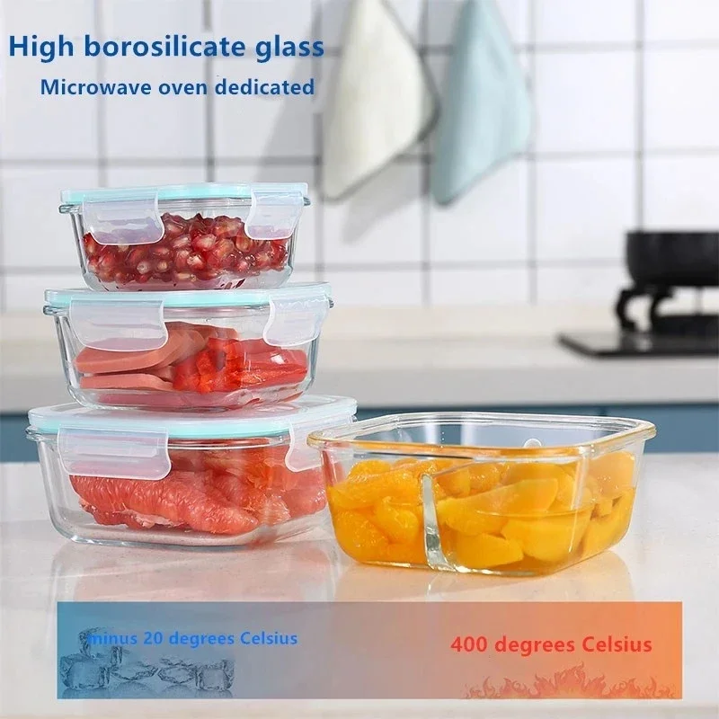 Стеклянная коробка для сохране – обзор и цена Meal Prep Glass Containers Oven Safe