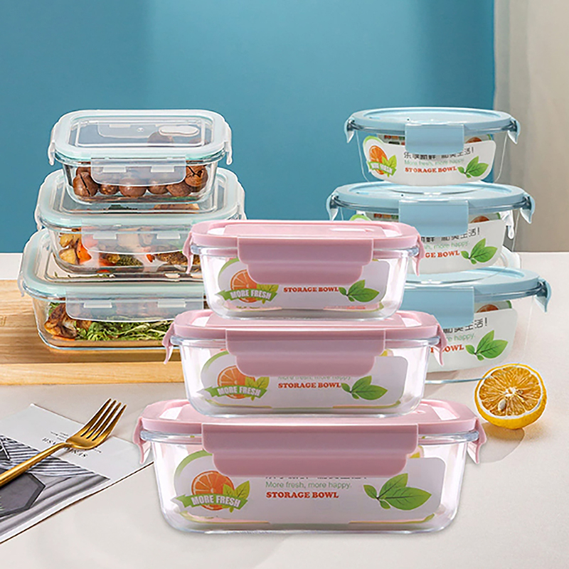 1/2/3 сетки, утолщенная гермет – обзор и цена Meal Prep Glass Containers Oven Safe